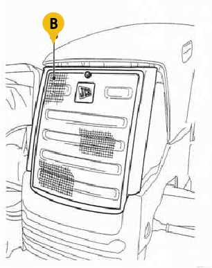 Решітка ескаватора JCB