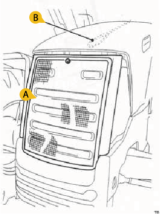Решітка ескаватора JCB